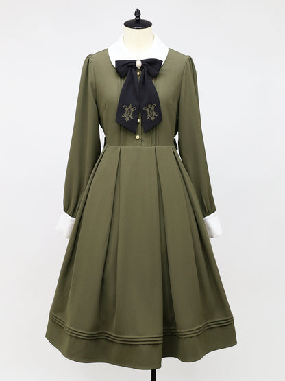 Mademoiselle ミドルワンピース カーキ（Khaki） FREE ｜Amavel（アマベル）公式サイト