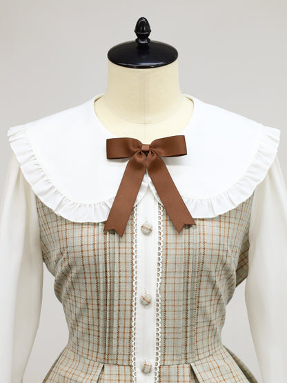 Carreau Doux リボンワンピース ｜Amavel（アマベル）公式サイト