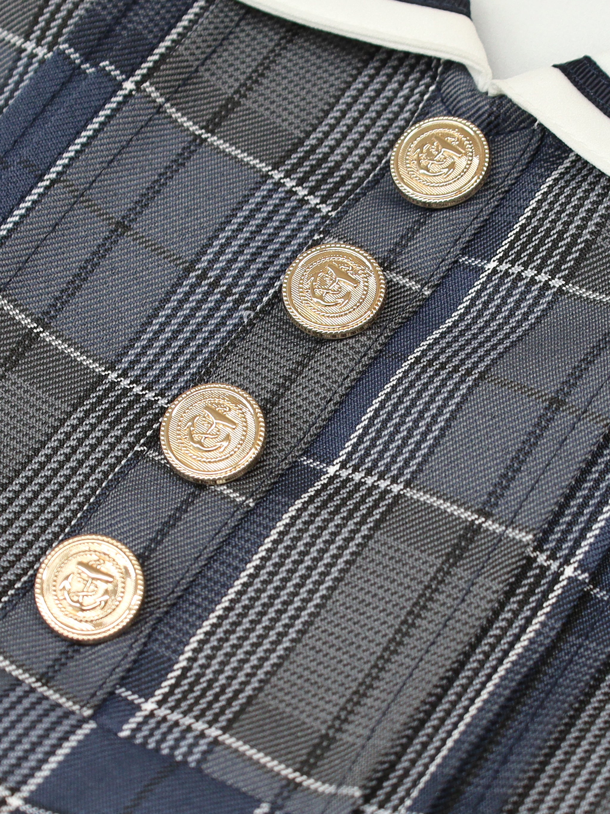 Mysterious School チェックセーラーワンピース – Amavel