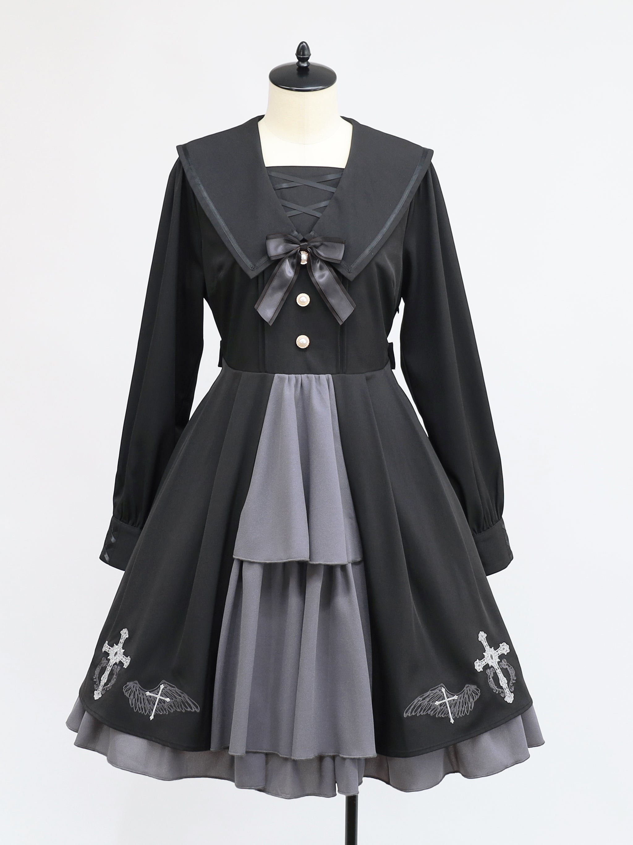 Seraphim Cross レイヤードワンピース ｜Amavel（アマベル）公式サイト