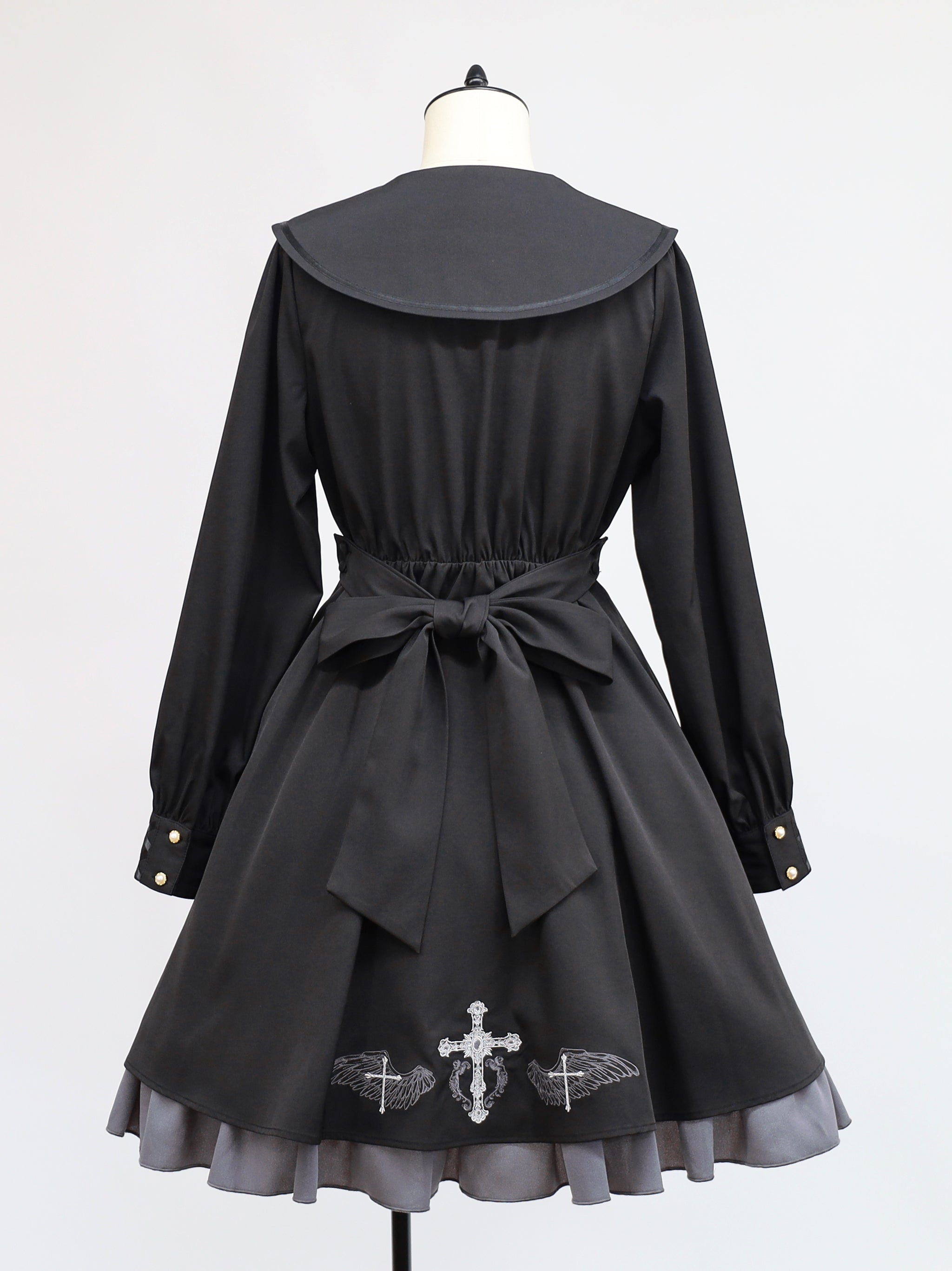 Seraphim Cross Layered Dress – Amavel（アマベル）公式サイト