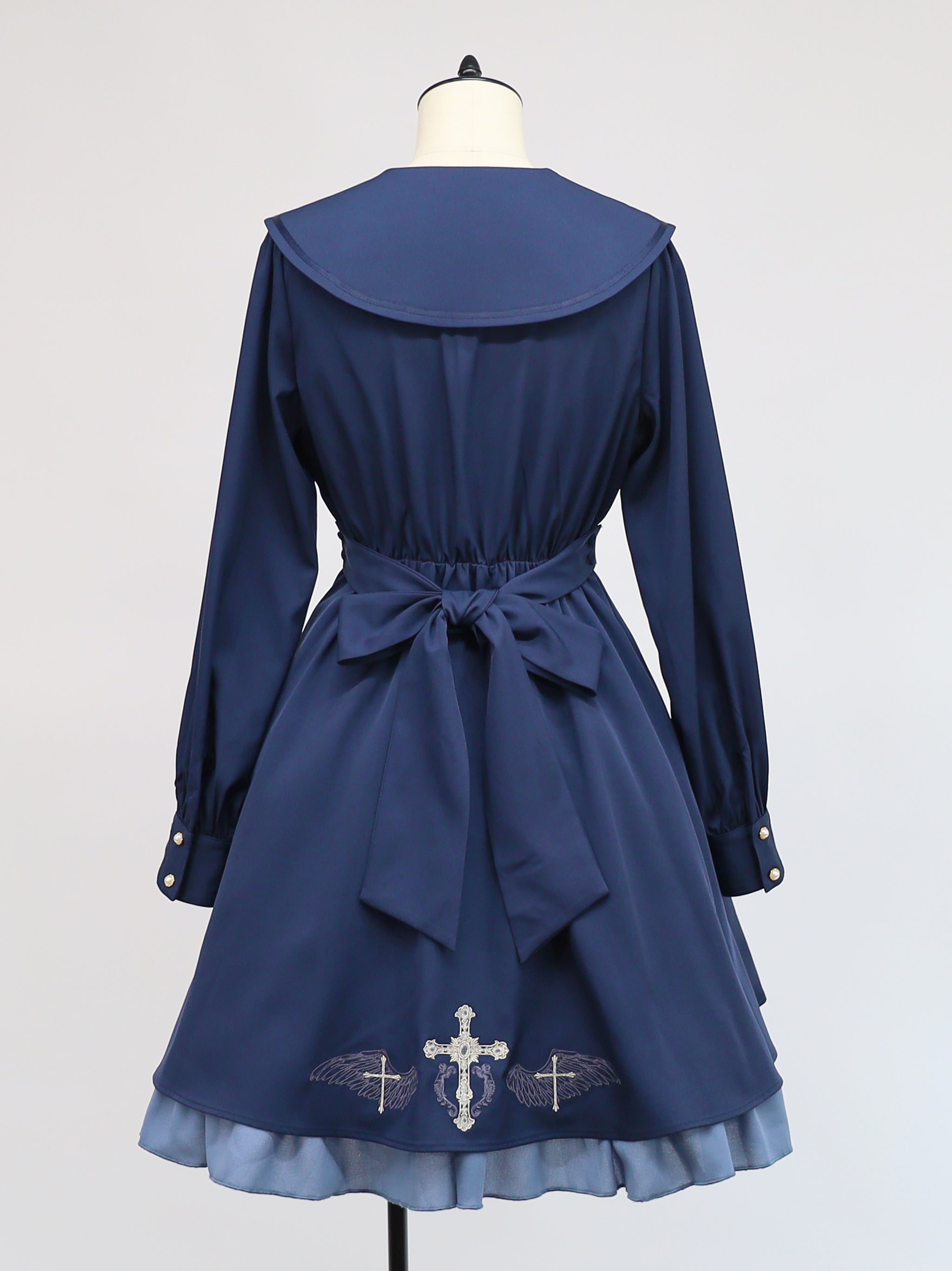 Seraphim Cross Layered Dress – Amavel（アマベル）公式サイト