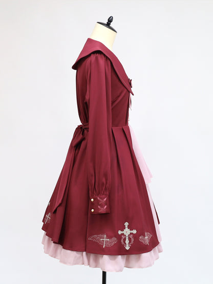 Seraphim Cross レイヤードワンピース ｜Amavel（アマベル）公式サイト