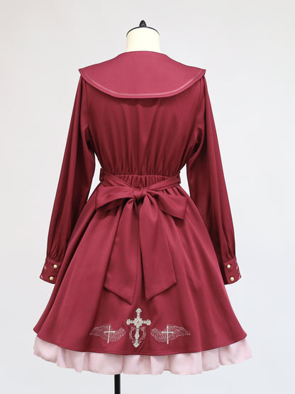 Seraphim Cross レイヤードワンピース ｜Amavel（アマベル）公式サイト