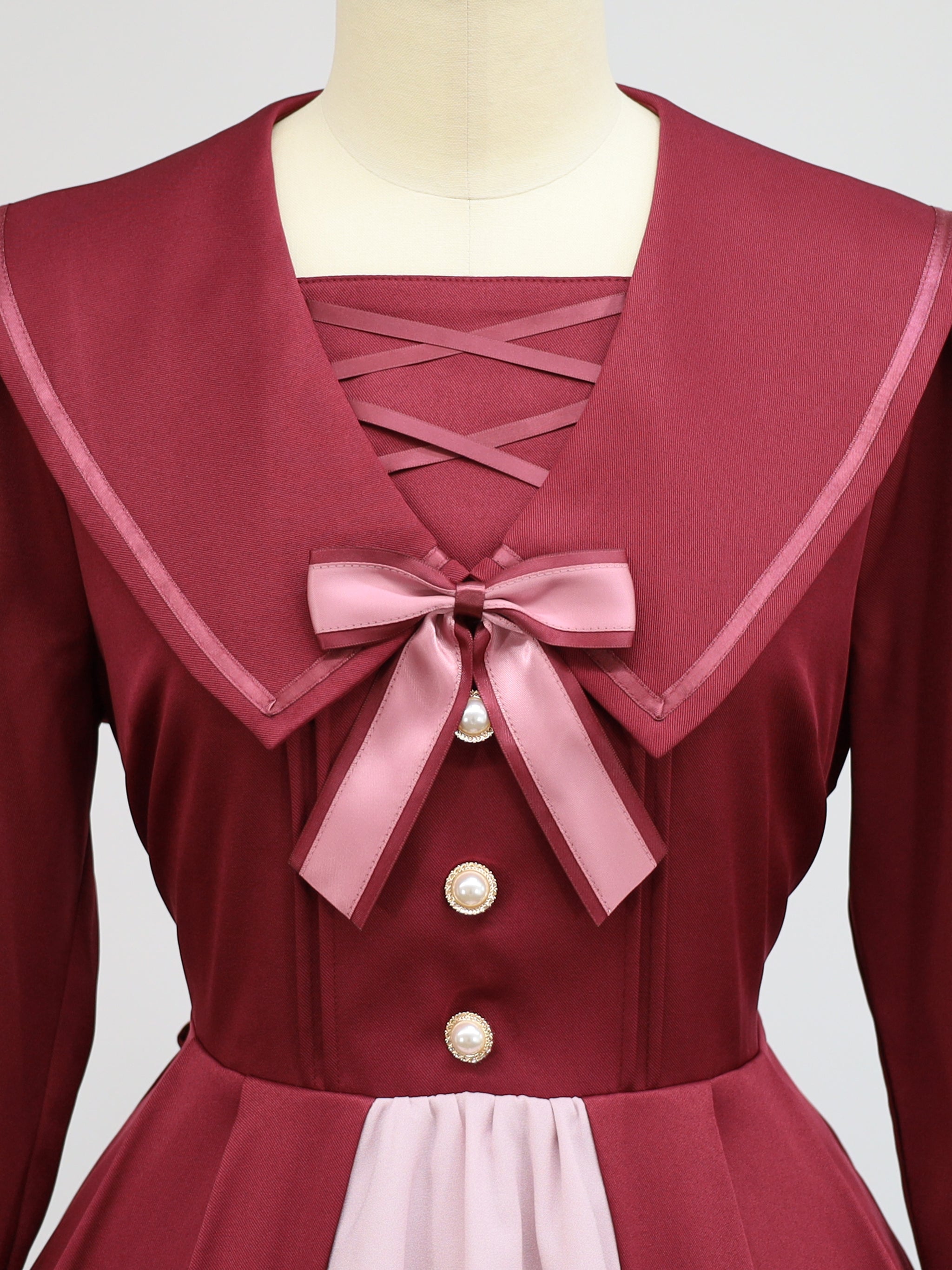 Seraphim Cross Layered Dress – Amavel（アマベル）公式サイト