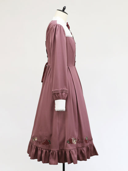 葡萄とりすの秋祭りワンピース ｜Amavel（アマベル）公式サイト