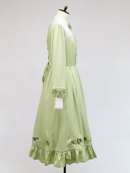 葡萄とりすの秋祭りワンピース ｜Amavel（アマベル）公式サイト