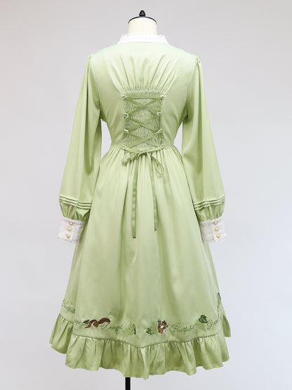 葡萄とりすの秋祭りワンピース ｜Amavel（アマベル）公式サイト