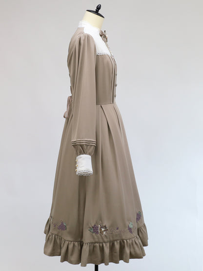 葡萄とりすの秋祭りワンピース ｜Amavel（アマベル）公式サイト