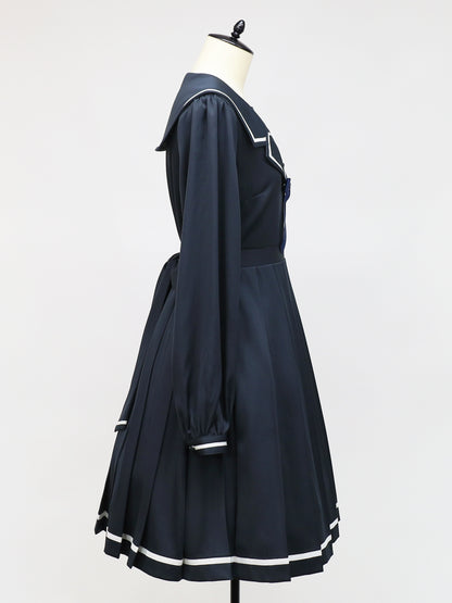 テーラードセーラープリーツワンピース ｜Amavel（アマベル）公式サイト