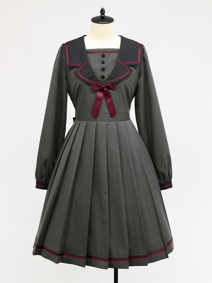 テーラードセーラープリーツワンピース ｜Amavel（アマベル）公式サイト