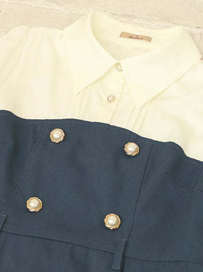 ベルト付きレイヤードトレンチワンピース ｜Amavel（アマベル）公式サイト