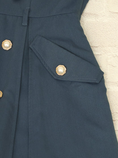 ベルト付きレイヤードトレンチワンピース ｜Amavel（アマベル）公式サイト