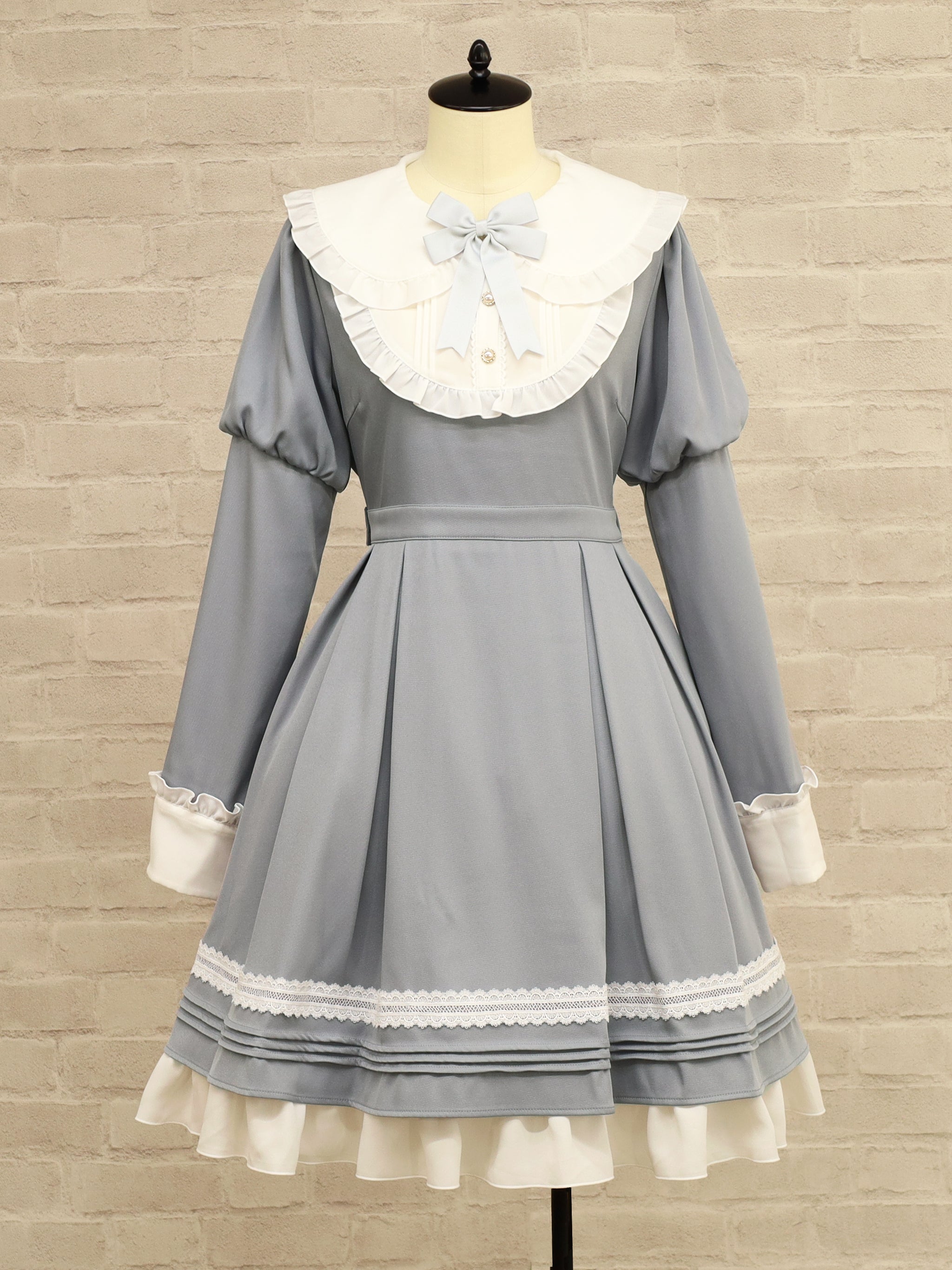 Mysterious Maid ワンピース サックス（SaxeBlue） FREE ｜Amavel（アマベル）公式サイト