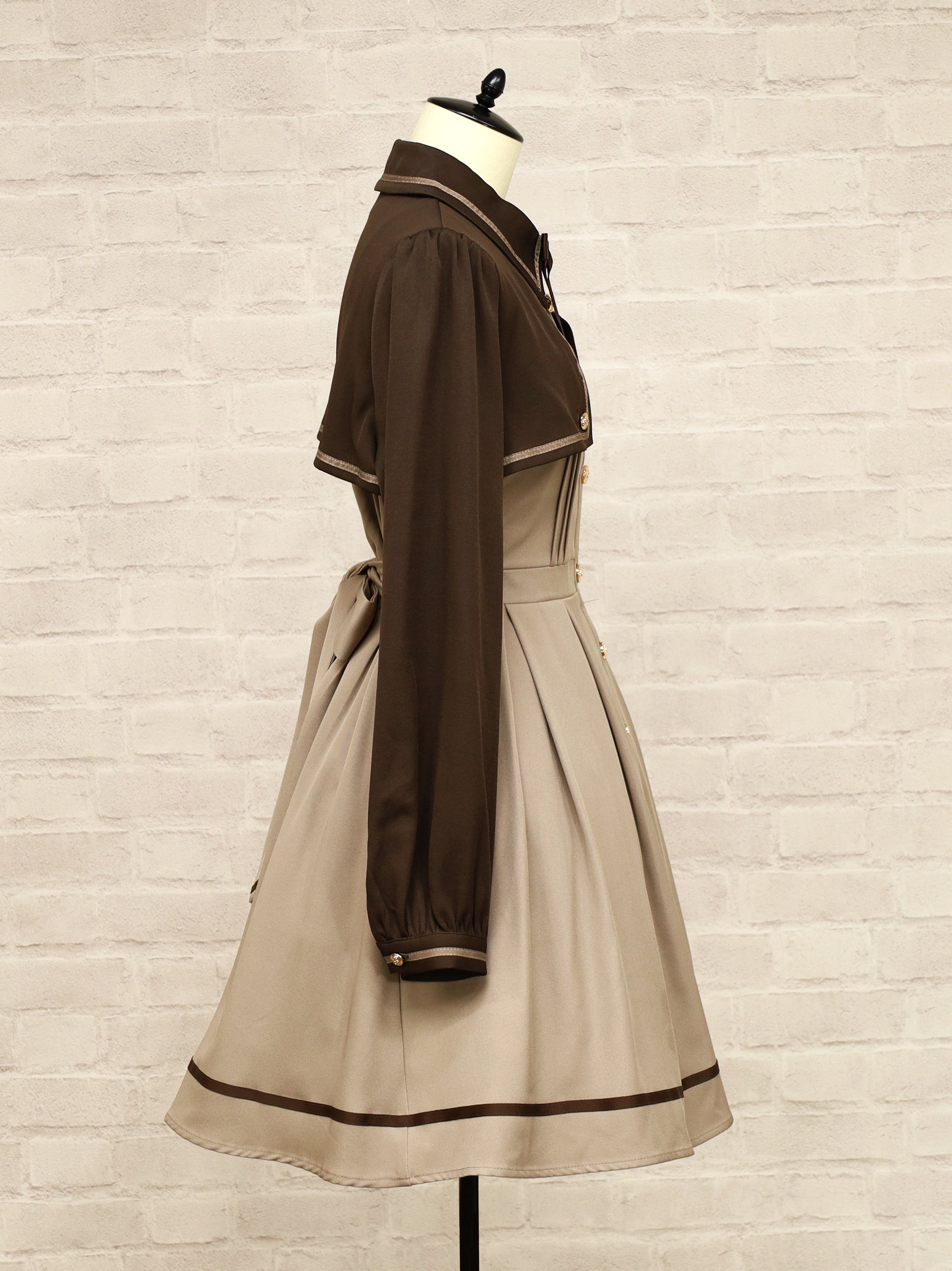 Brave Heart Layered Long Sleeve Dress – Amavel（アマベル）公式サイト