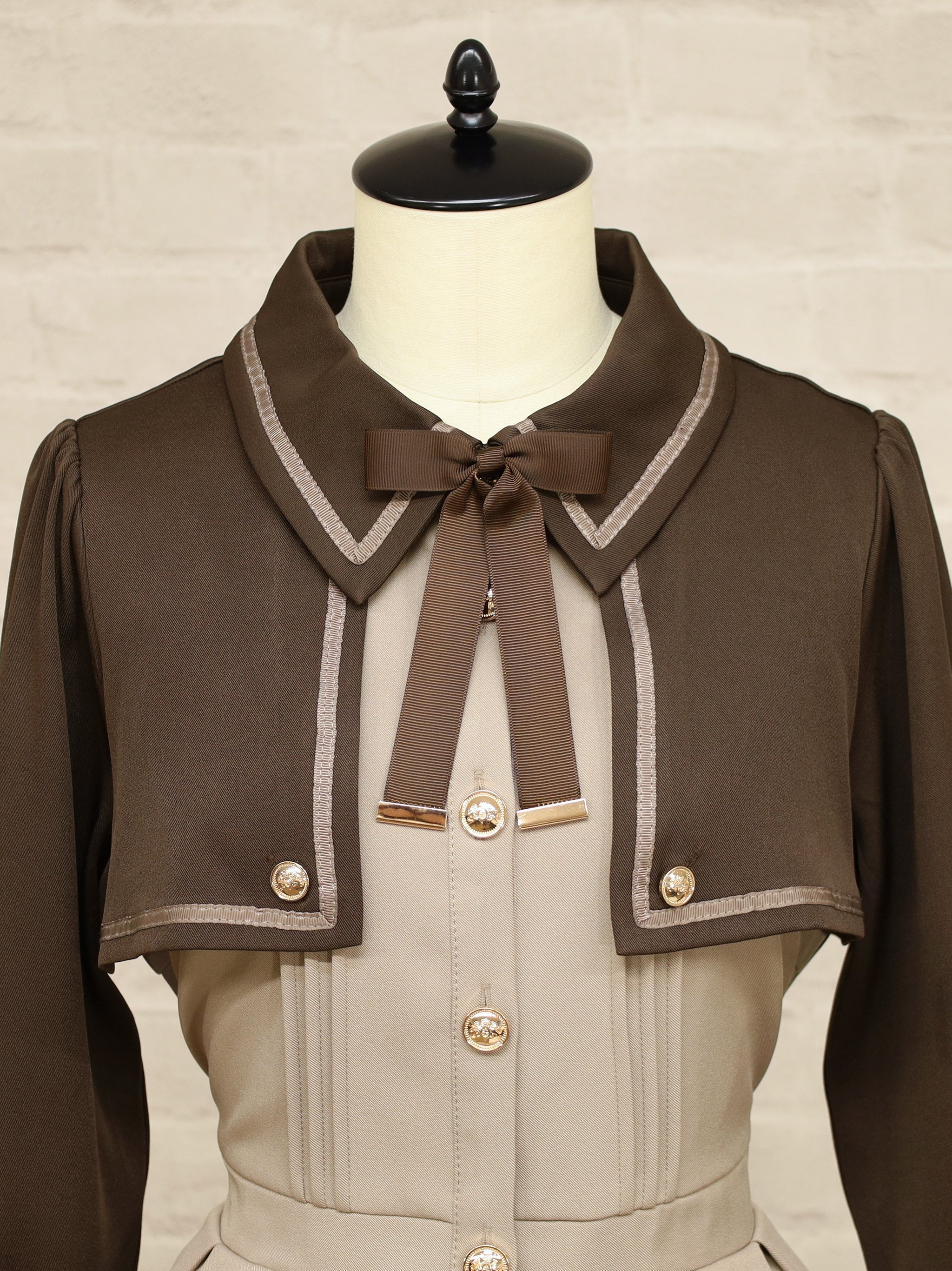 Brave Heart レイヤード長袖ワンピース Brave Heart レイヤード長袖ワンピース – Amavel（アマベル