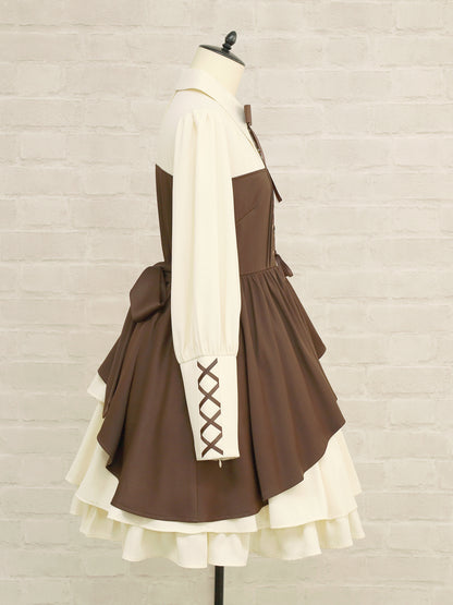 レイヤード風ティアードワンピース ｜Amavel（アマベル）公式サイト