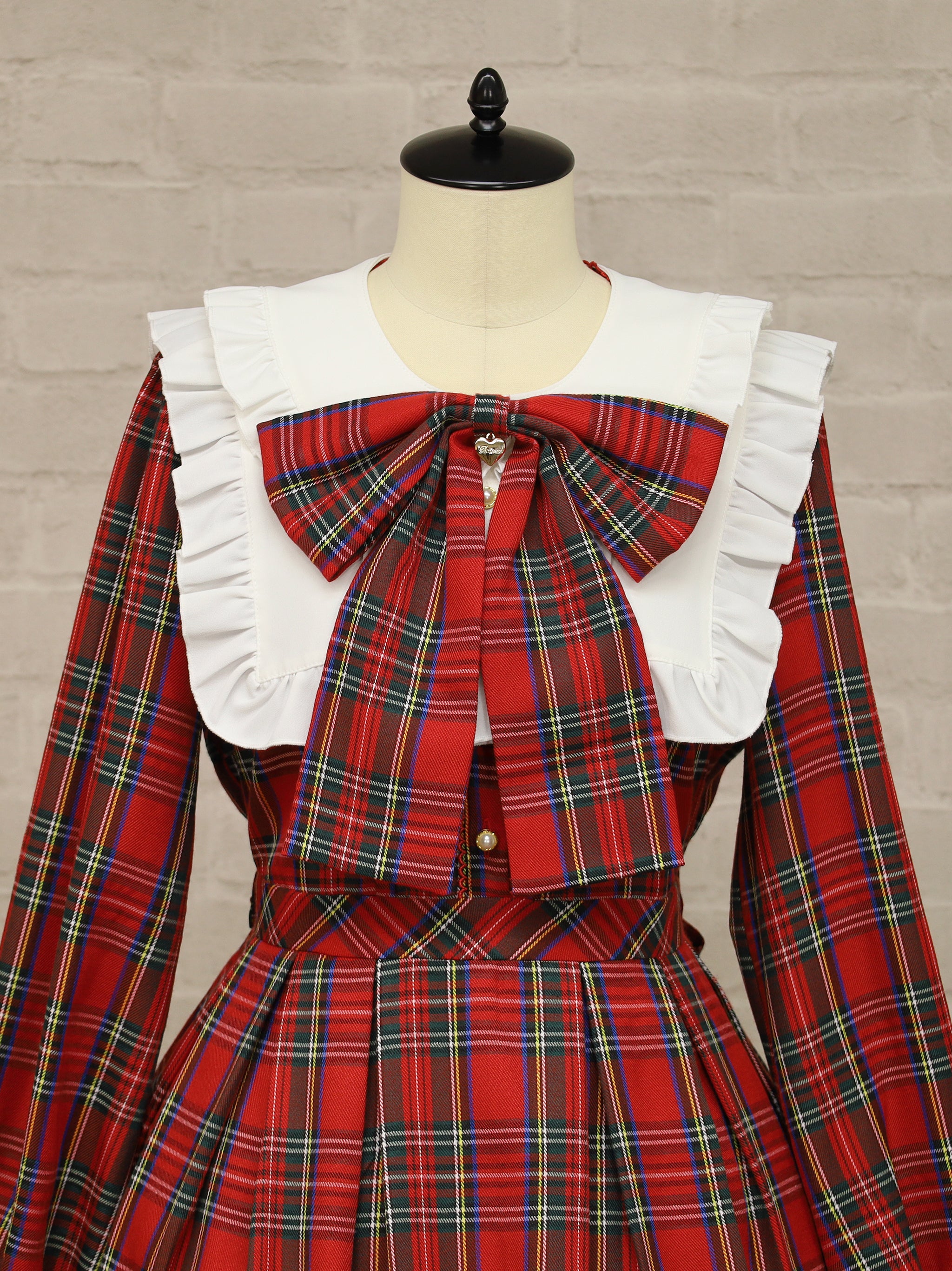 Dolly Holiday チェックティアードワンピース (ミドル丈) – Amavel