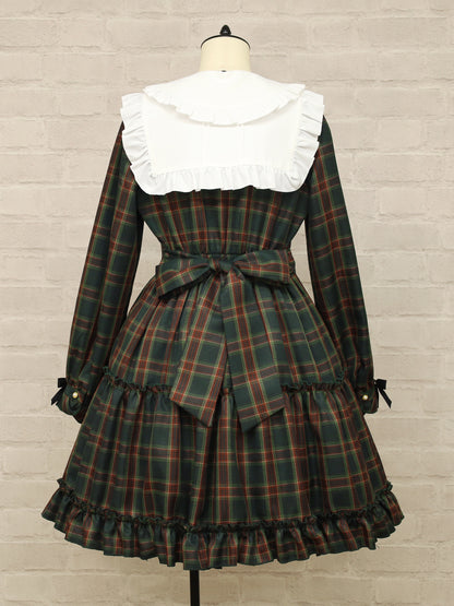 Dolly Holiday チェックティアードワンピース (ミドル丈) ｜Amavel（アマベル）公式サイト