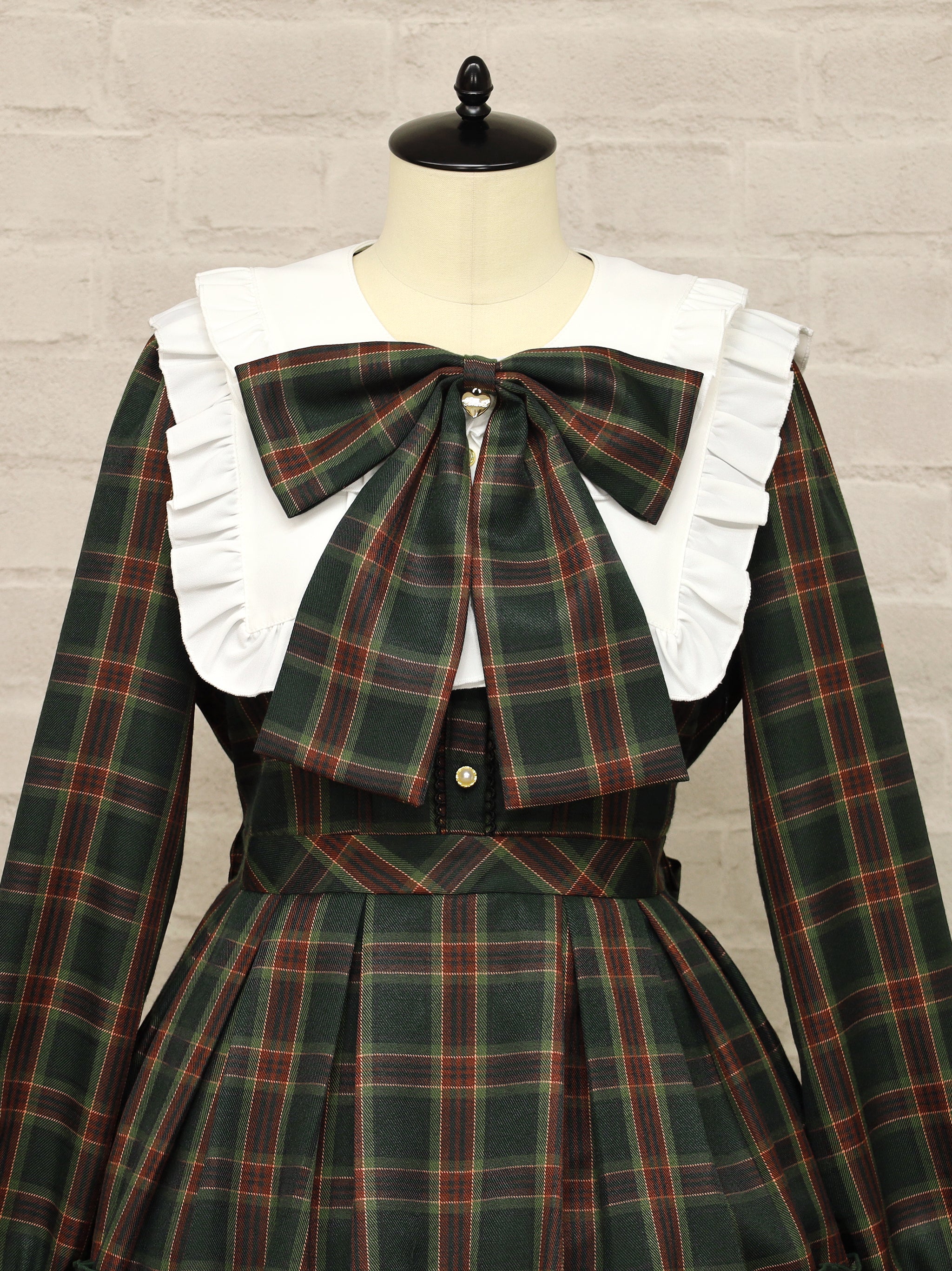 Dolly Holiday チェックティアードワンピース (ミドル丈) – Amavel