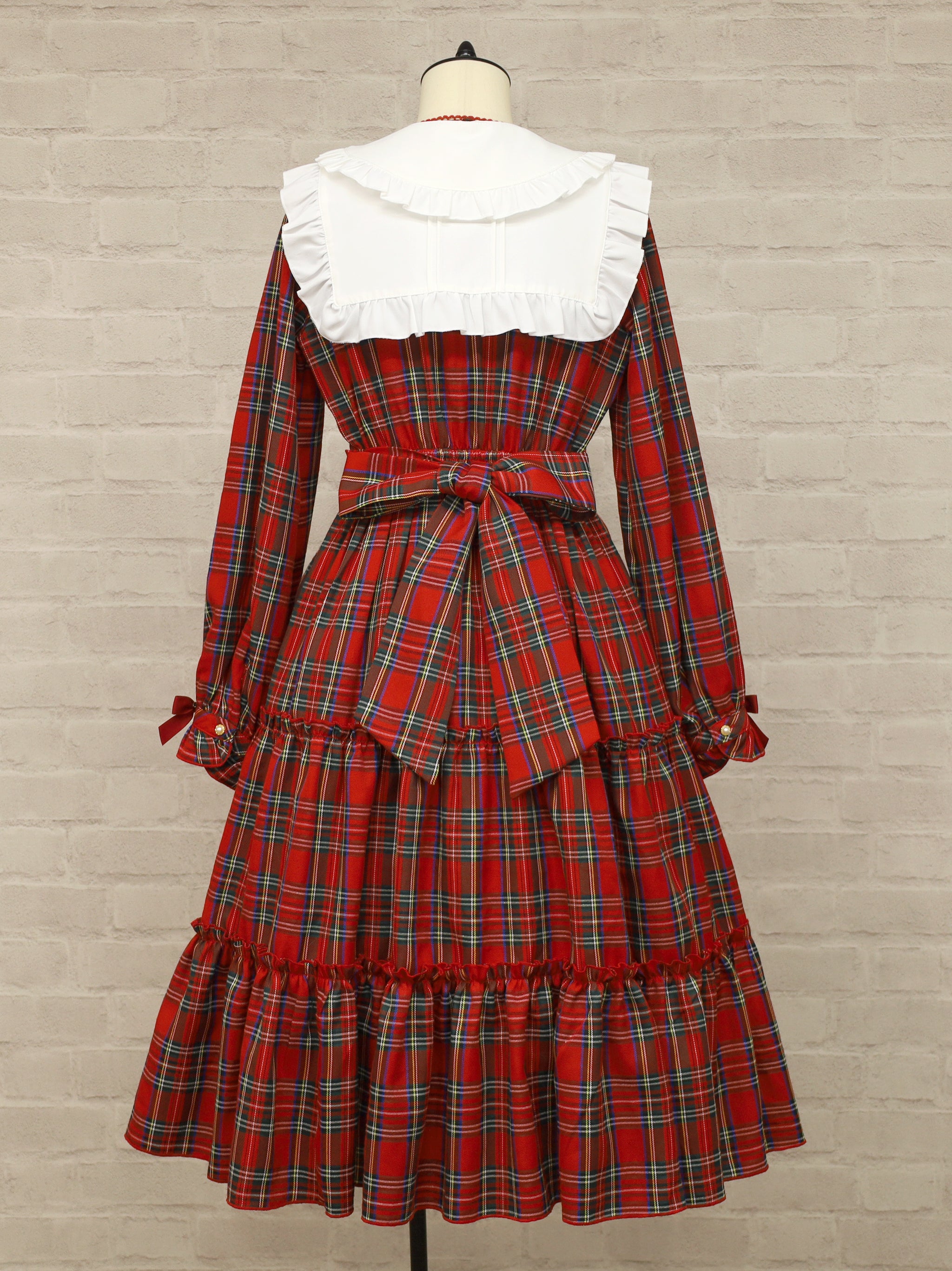 本日限定価格‼️【美品】ADEAM チェック　ワンピース　クロッカス Dolly Holiday チェックティアードワンピース(ロング丈) – Amavel