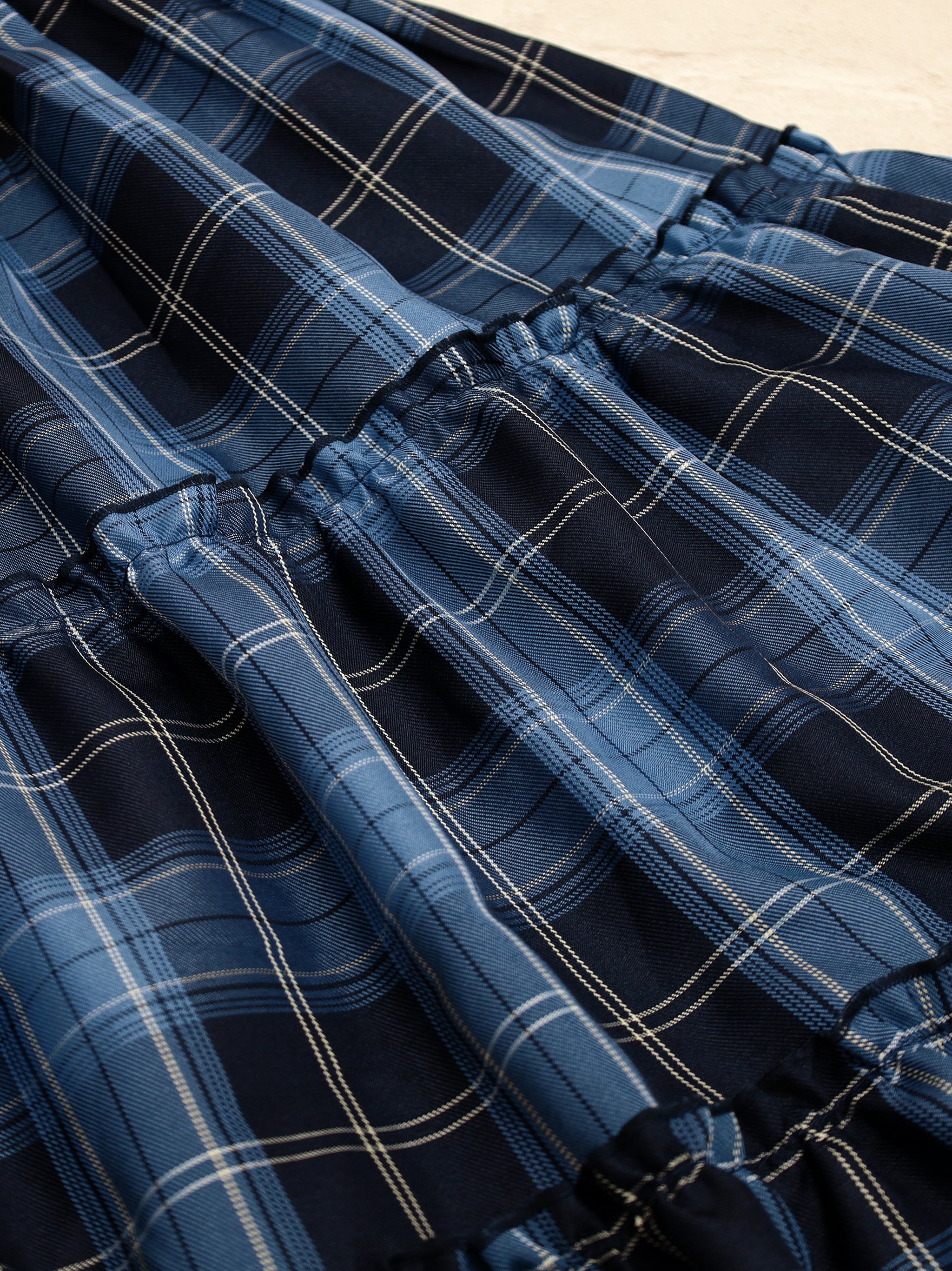 Dolly Holiday チェックティアードワンピース(ロング丈) ｜Amavel（アマベル）公式サイト