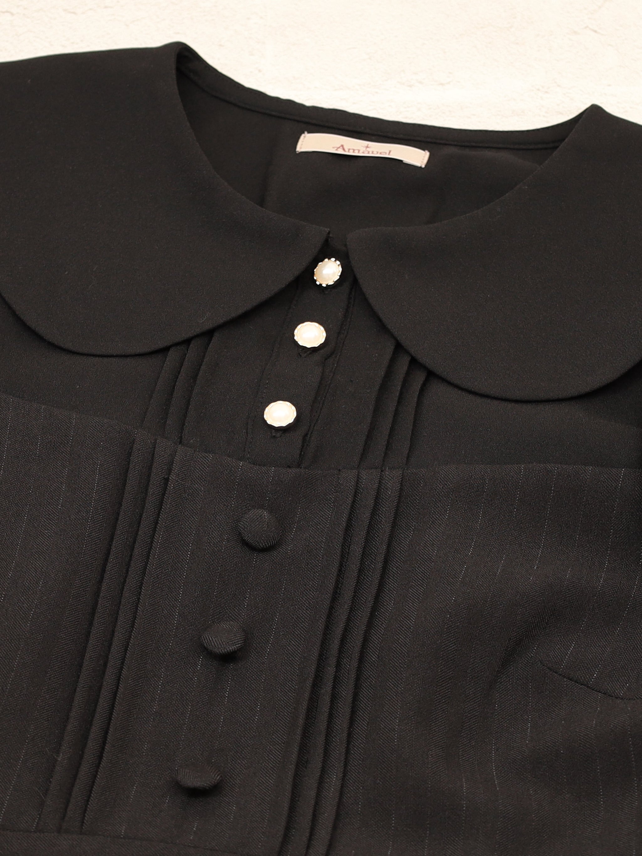 【メンバーズセール対象】Ruffle Elegance ミドル丈ワンピース ｜Amavel（アマベル）公式サイト