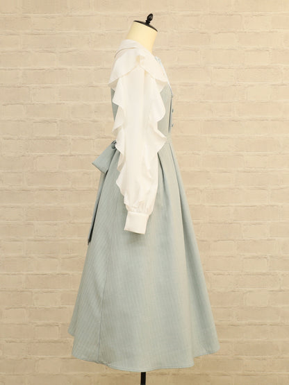 【メンバーズセール対象】Ruffle Elegance ミドル丈ワンピース ｜Amavel（アマベル）公式サイト