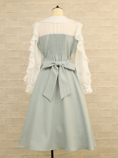 【メンバーズセール対象】Ruffle Elegance ミドル丈ワンピース ｜Amavel（アマベル）公式サイト