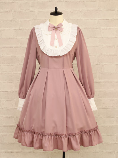 Classical Lady ミドル丈ワンピース ピンク（Pink） FREE ｜Amavel（アマベル）公式サイト