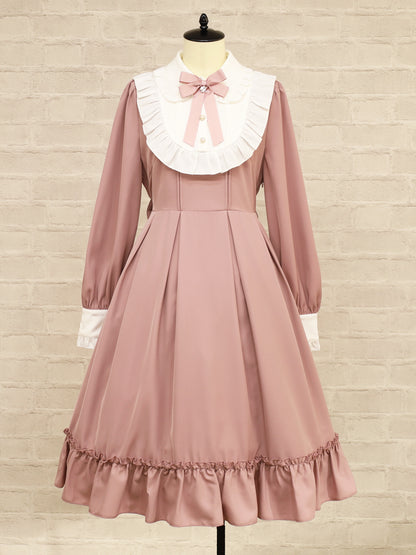 Classical Lady ロング丈ワンピース ピンク（Pink） FREE ｜Amavel（アマベル）公式サイト