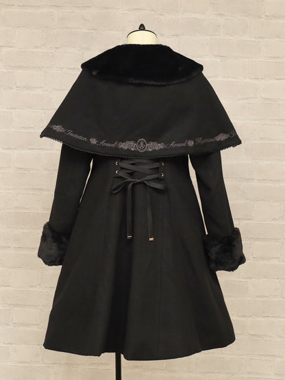Rosette Doll ケープ付ロングコート ｜Amavel（アマベル）公式サイト