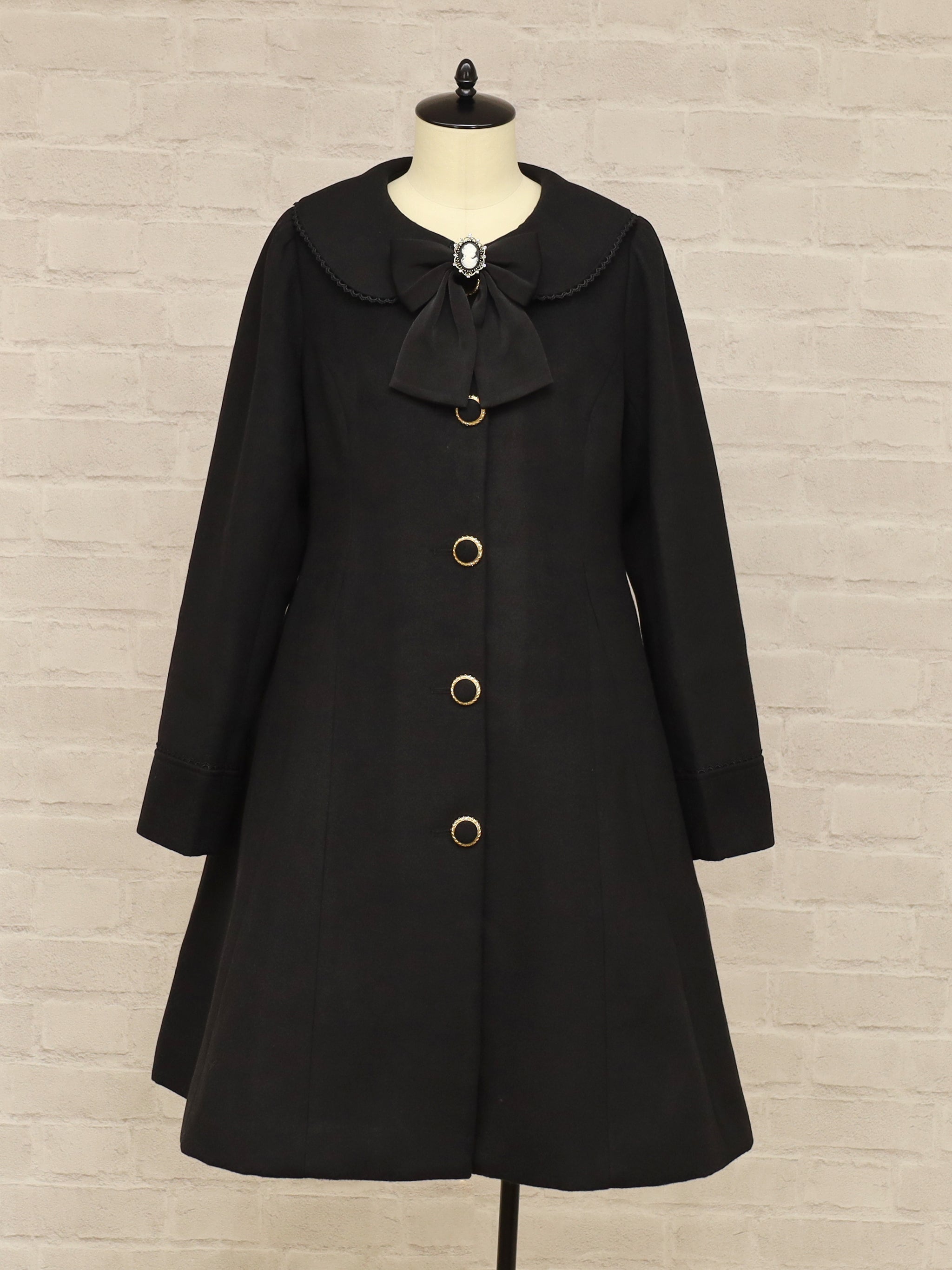 Rosette Doll ケープ付ロングコート ｜Amavel（アマベル）公式サイト