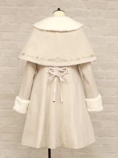 Rosette Doll ケープ付ロングコート ｜Amavel（アマベル）公式サイト