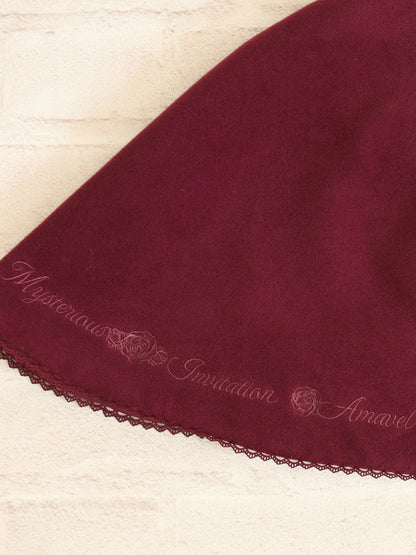 Rosette Doll ケープ付ロングコート ｜Amavel（アマベル）公式サイト