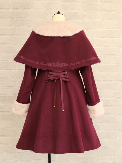 Rosette Doll ケープ付ロングコート ｜Amavel（アマベル）公式サイト