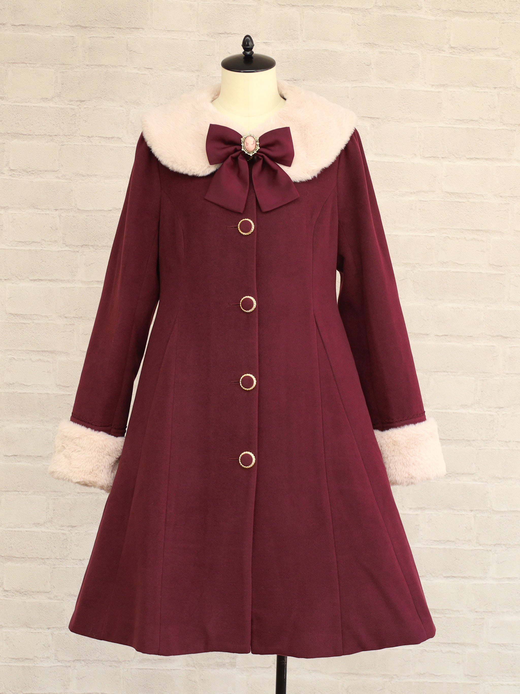 Rosette Doll ケープ付ロングコート – Amavel（アマベル）公式サイト