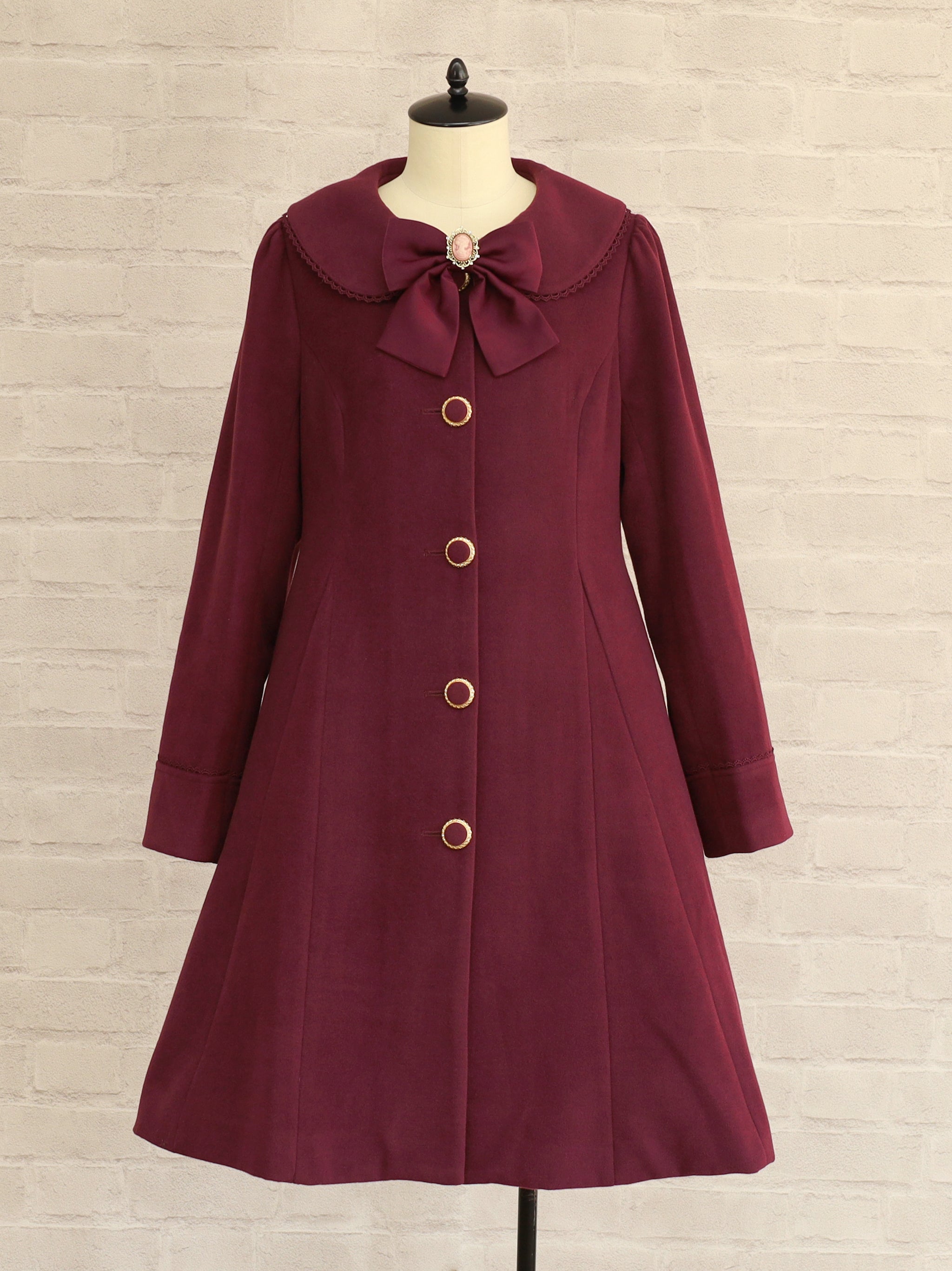 Rosette Doll ケープ付ロングコート ｜Amavel（アマベル）公式サイト