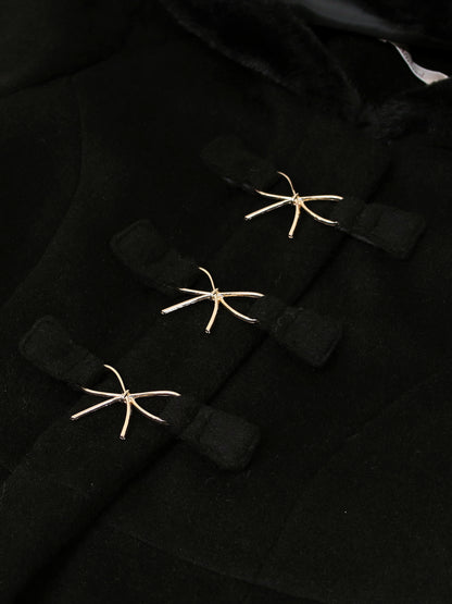 リボンビットフーディフレアコート ｜Amavel（アマベル）公式サイト