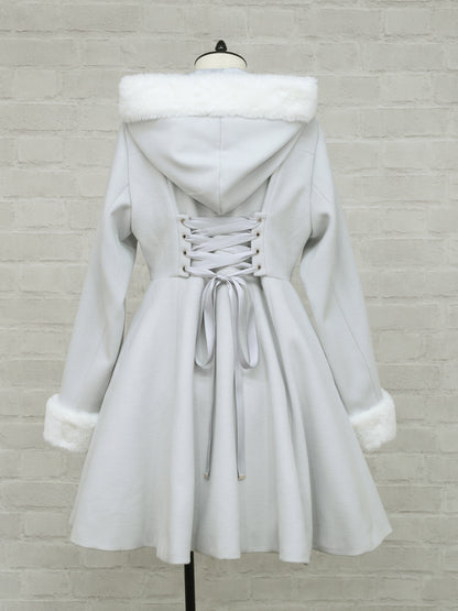 リボンビットフーディフレアコート ｜Amavel（アマベル）公式サイト