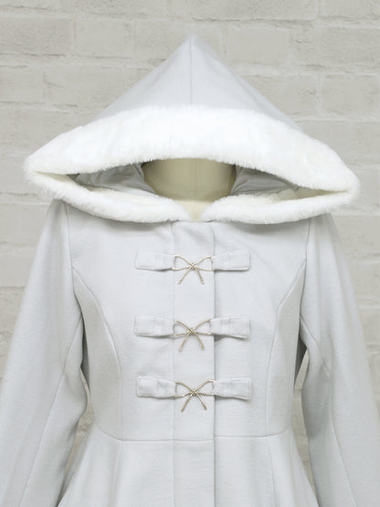 リボンビットフーディフレアコート ｜Amavel（アマベル）公式サイト