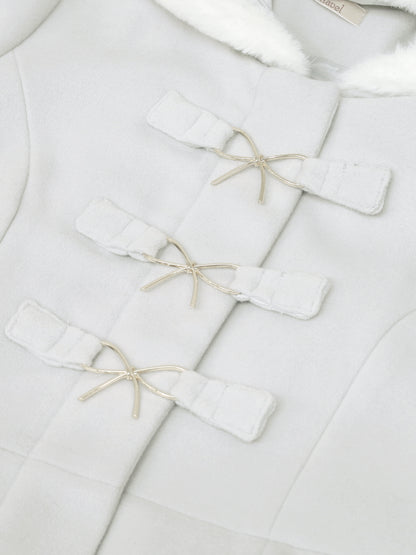 リボンビットフーディフレアコート ｜Amavel（アマベル）公式サイト