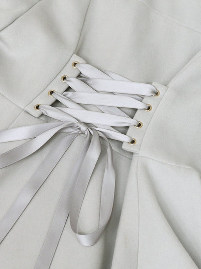 リボンビットフーディフレアコート ｜Amavel（アマベル）公式サイト