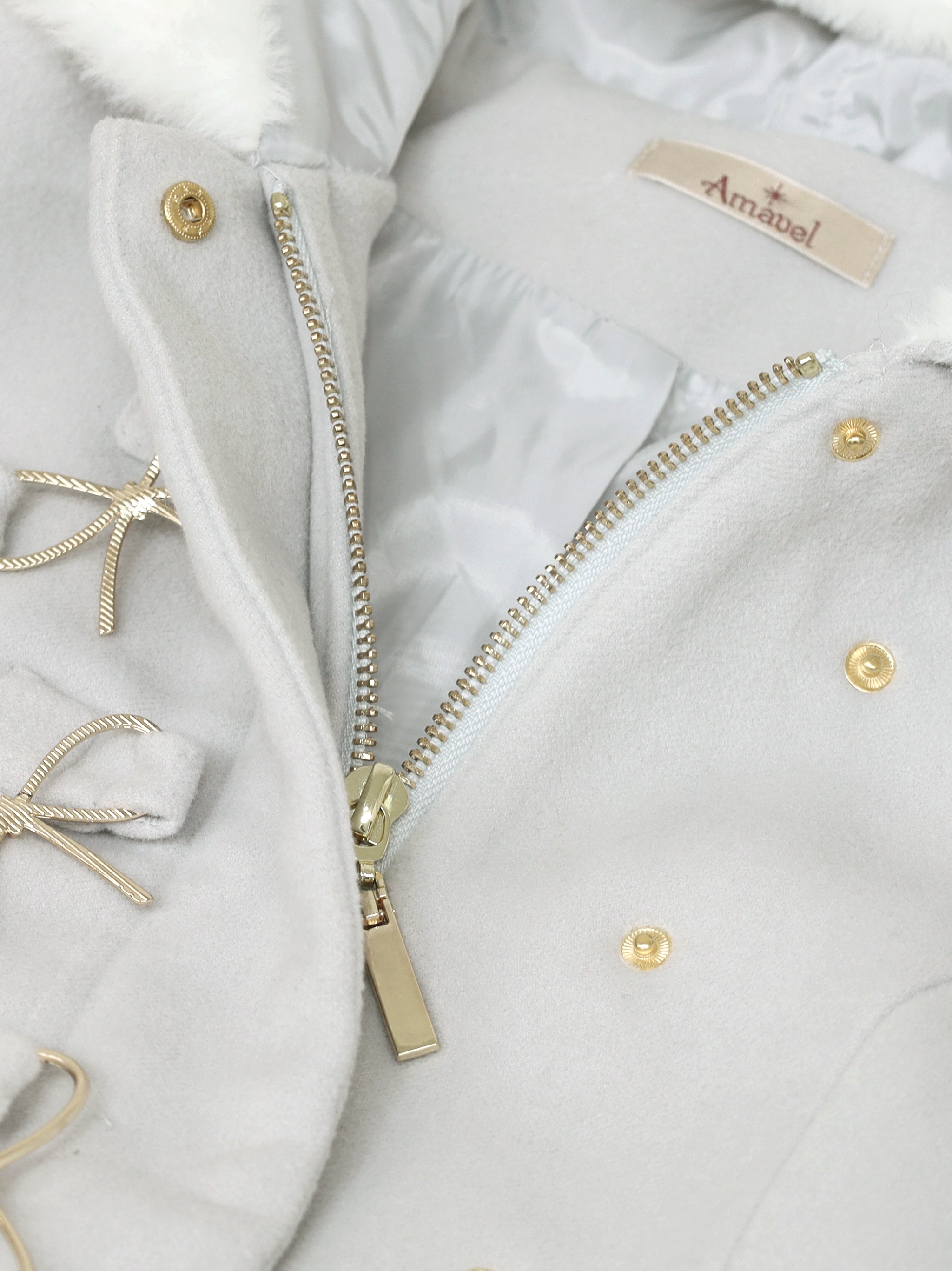 Ribbon Bit Hoodie Flare Coat – Amavel（アマベル）公式サイト