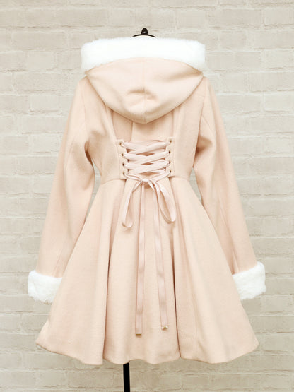 リボンビットフーディフレアコート ｜Amavel（アマベル）公式サイト