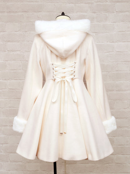 リボンビットフーディフレアコート ｜Amavel（アマベル）公式サイト