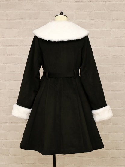 パールベルト付ヨークフリルコート ｜Amavel（アマベル）公式サイト