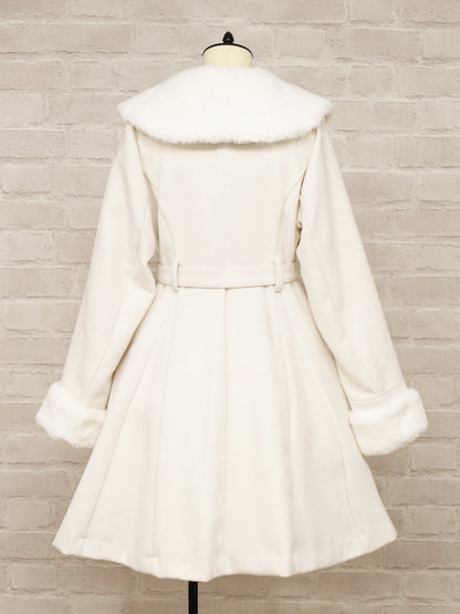 パールベルト付ヨークフリルコート ｜Amavel（アマベル）公式サイト