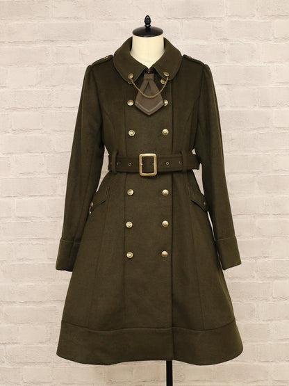 Mysterious Guardian ロングコート カーキ（Khaki） FREE ｜Amavel（アマベル）公式サイト