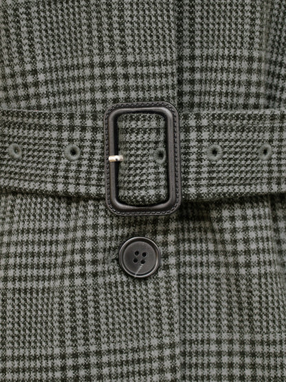 Noble Elegance ペプラムロングコート ｜Amavel（アマベル）公式サイト